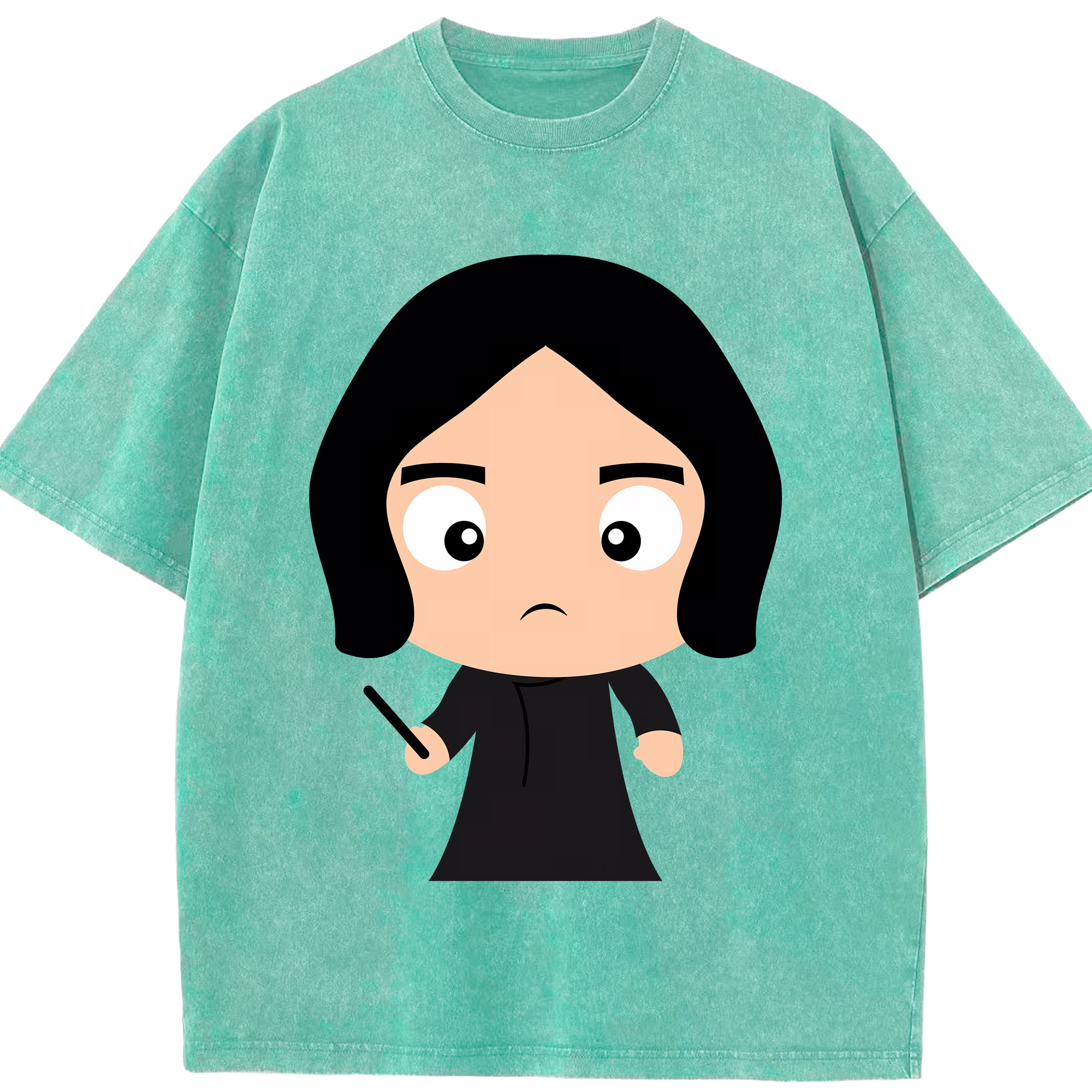 （画像用） Harry Potter ハリー・ポッターシリーズ 綿100% ヴィンテージ風 半袖Tシャツ（フロントプリント）